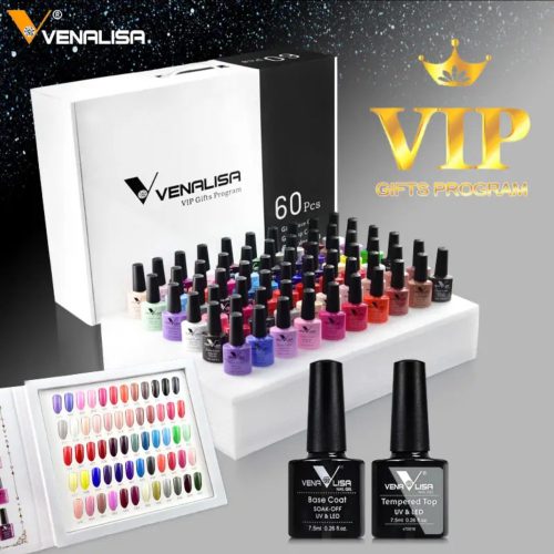 Venalisa VIP1 UV/LED Gél Lakk szett (60 szín)